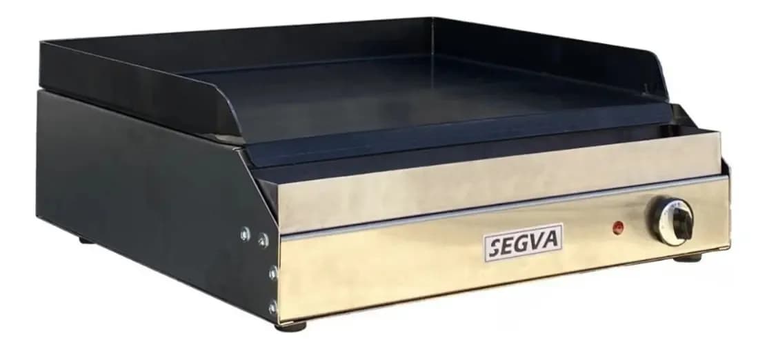 Plancha de hamburguesas Eléctrica Segva 75cm Acero Inoxidable 2700W
