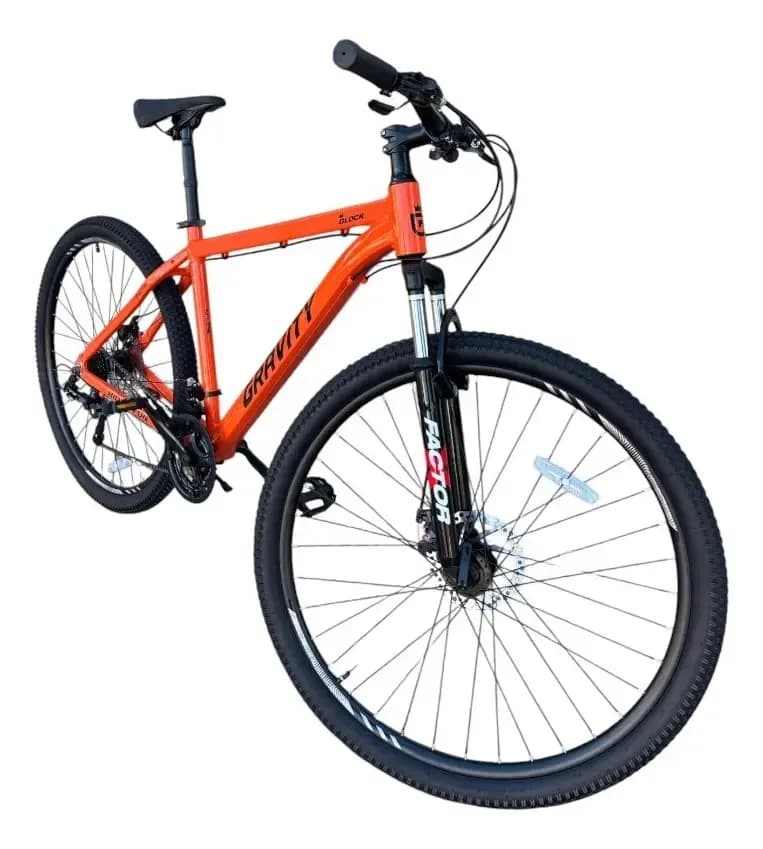 Bicicleta Mtb Gravity Glock Aluminio R29 Talle M/l Naranja