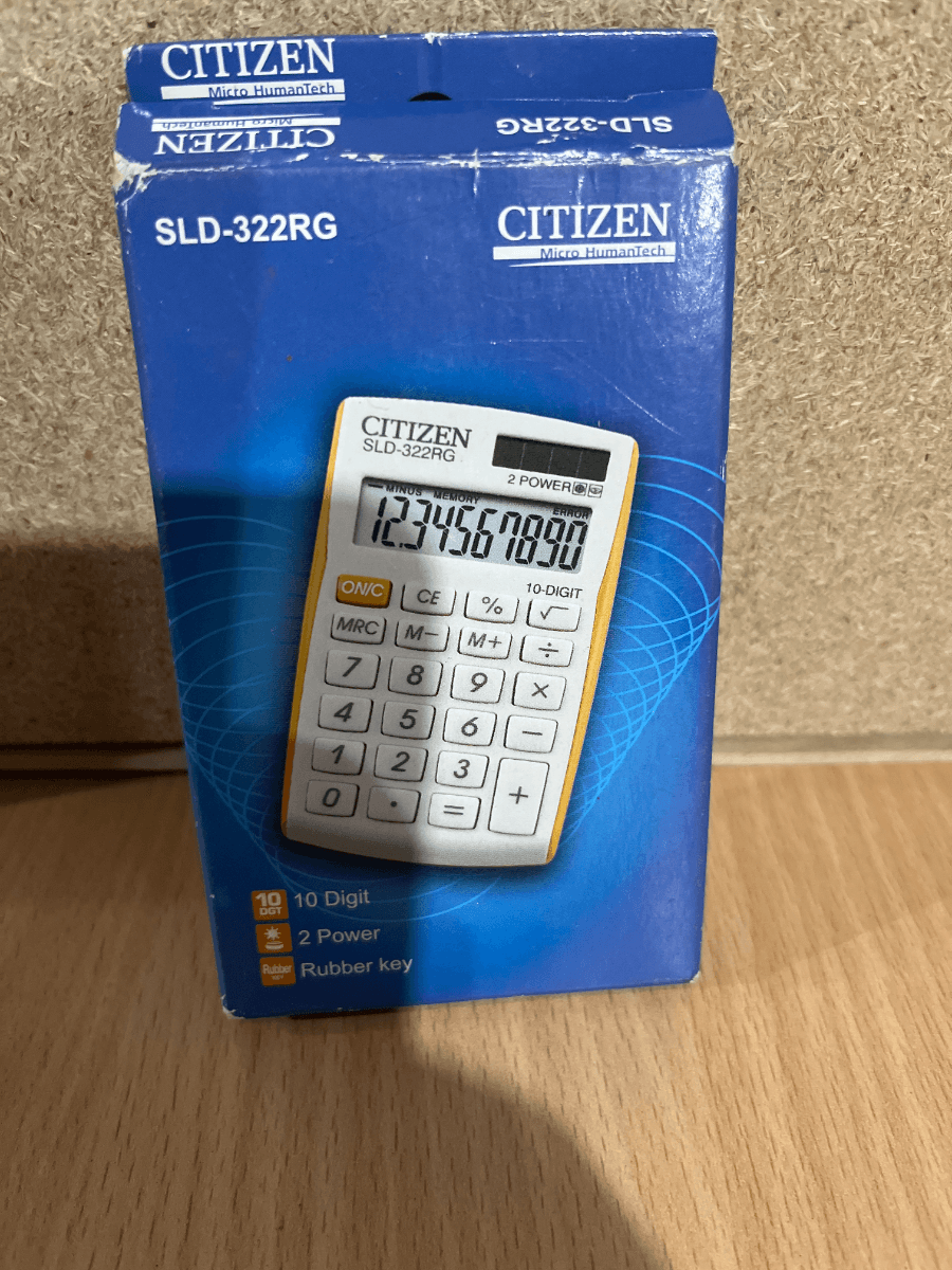 CALCULADORA CITIZEN 10D