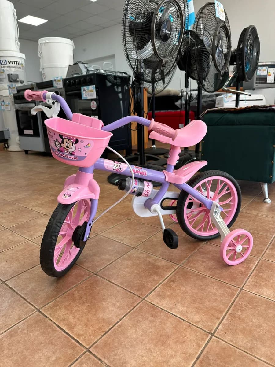 BICICLETA R12 NIÑA Minnie Mouse