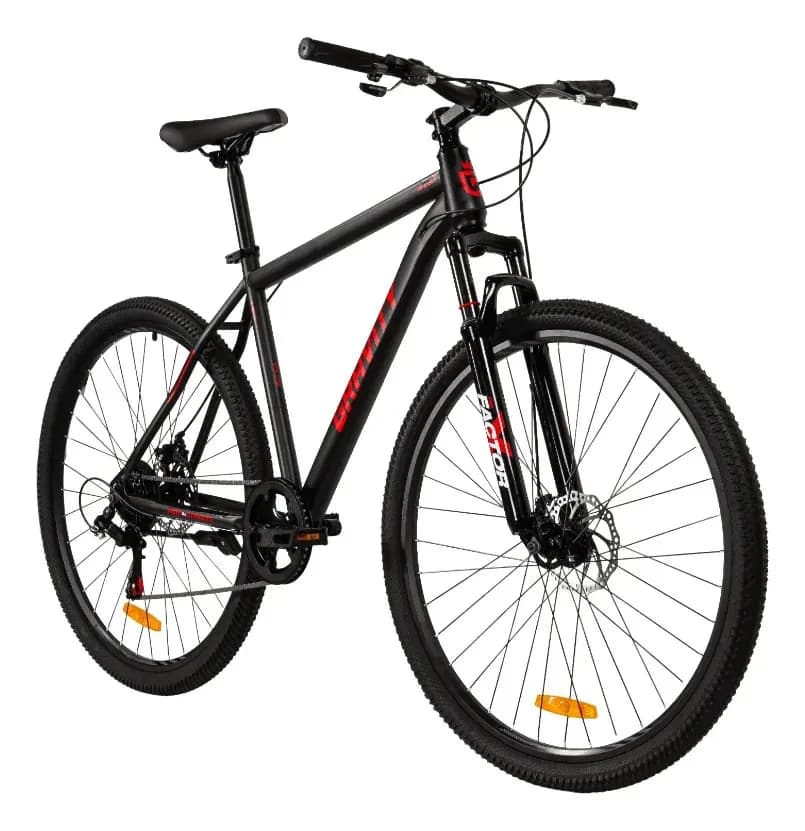 Bicicleta Mtb Gravity Glock Aluminio R29 Talle M/l NEGRA